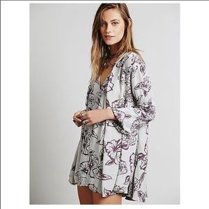 Free People Swing Tree Floral Tunic